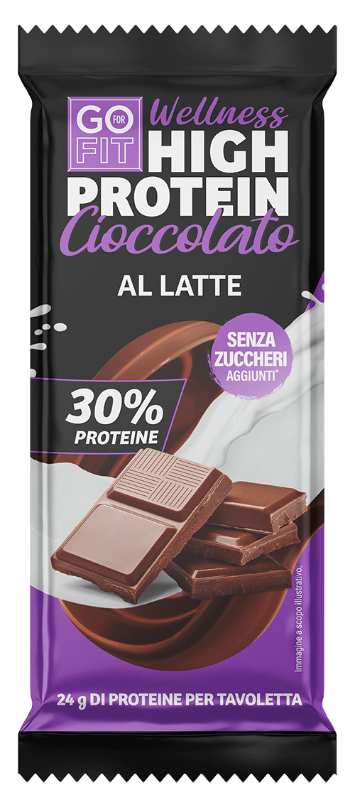 cioccolato proteico al latte go for fit