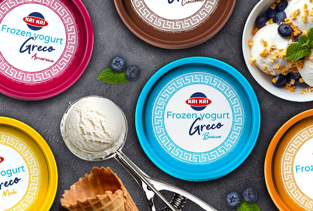 gelati di yogurt greco Atlante