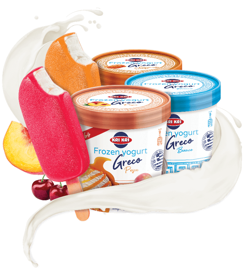 gelati di yogurt greco frozen yogurt kri kri in italia