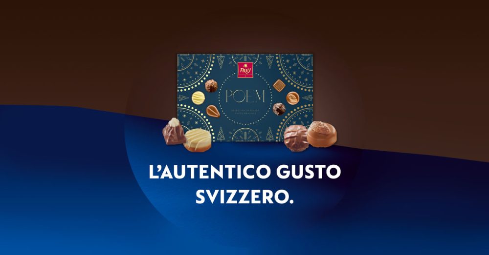 L'autentico gusto svizzero è arrivato in Italia: il lancio esclusivo della gift box Poem di Frey