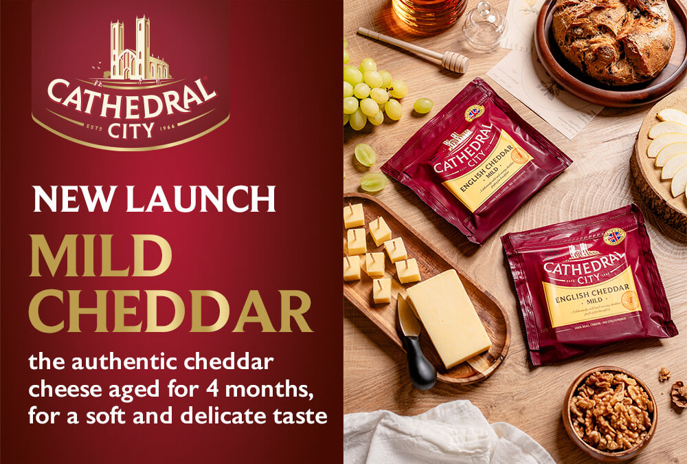 Cathedral City expands its range in Italy with the new Cheddar Mild