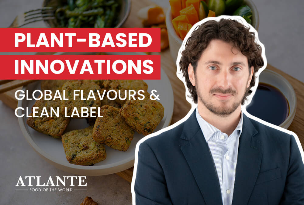 Marco Catinari from Atlante presents Vegamo plant-based innovations: global flavours and clean label