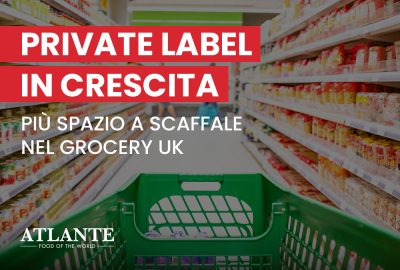 Crescita della marca del distributore nel Regno Unito: più spazio a scaffale per il private label nel grocery UK